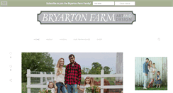 Desktop Screenshot of bryartonfarm.com